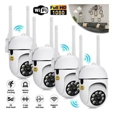 Towell Camaras De Seguridad 5G Wifi Exterior Outdoor Con Vision Nocturna 1080P