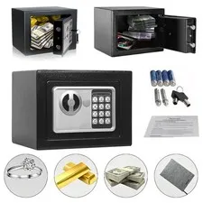 Digital Electronic Safe Box Keypad Lock Security Home Office Cash Jewelry Gun US
