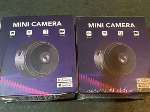 Mini Camera App Controlled WiFi  Night Vision HD Magnetic Not 5G READ 2X New