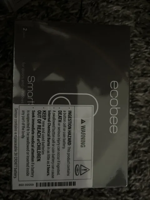 ecobee SmartSensor for Doors and Windows