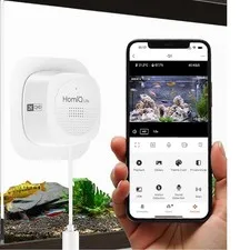 HOMIQ LIFE 3MP 2K Aquarium & Terrarium Pet Camera, Close-Focus Lens, Multi WiFi