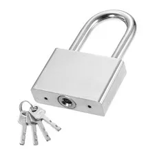 57.5 x 82mm Heavy Duty Lock Alloy Steel High Security Padlock with 4 Keys