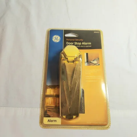 GE 50246 Indoor Door Stop Alarm Low Battery Indicator Light  120 Db Level Nos