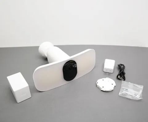 Arlo Pro 3 Floodlight FB1001 Indoor/Outdoor Security Camera - White