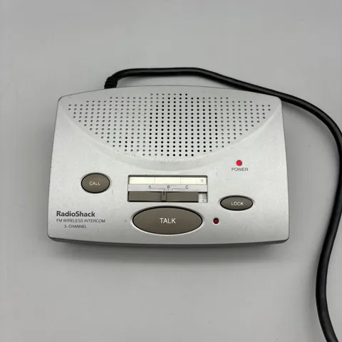 Radio Shack 3 Channel FM Wireless Intercom 43-3105 Single Replacement Unit ONLY