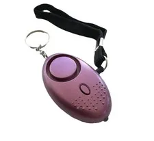 PERSONAL ALARM Mayday Mini Alarm Self Defense Emergency Keyring/Clip Flashlight