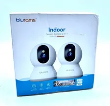 NEW Blurams Smart Indoor Security Camera w/ Pan-Tilt Zoom & 2K High Resolution