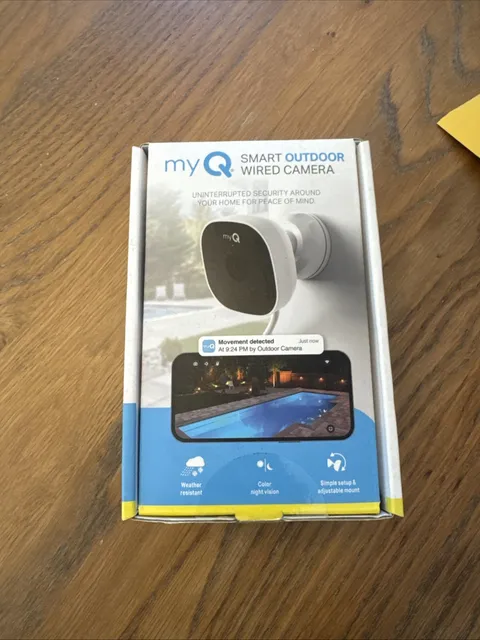 Unopened My Q Smart Outdoor Wired Camera