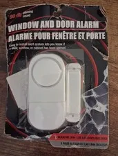 Window and door alarm with 90 dB piercing sound #security #alarm
