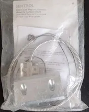  Sentrol 2202A-L Magnetic Door Sensor Wired Silver Armored Leads 
