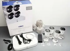 Lorex YN843A82-8AB4-E 4K NVR Security System w/ 4 Smart Deterrence Cameras