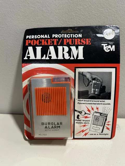 Vintage TCM Pocket/Purse Alarm With Light #250 Brand New!!