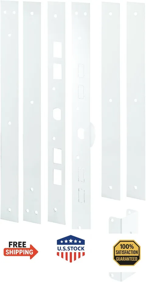 -Line U 11026 Jamb Repair and Reinforcement Kit, 59-1/2 In. Installed, Steel