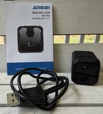 AREBI 8C Pro Mini WiFi Camera Wireless Home Security Cam 1080p HD Night Vision