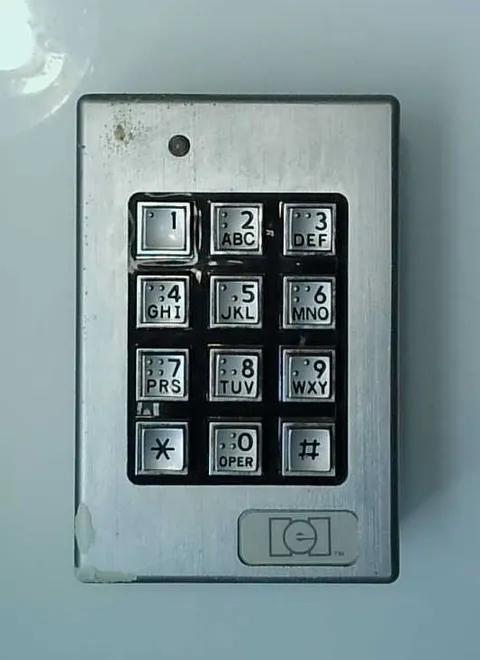 IEI Door-Gard IE-212SE Sealed Outdoor Keypad (Used)