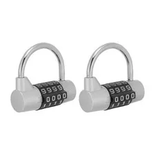 2 Pcs Backpack Lock Locks for Luggage Bags Coded Padlock Locker Keyless