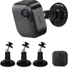 3 soportes camara Blink negro 360 ajustable interior exterior seguridad hogar