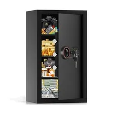 6.0 Cu Ft Large Safe Box for Home Use, 27.6"H Heavy Duty Home Safe with Combi...