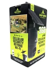 Defend by Tactacam 360 Cellular Security Camera DFD-PTZ01 With Battery Pack