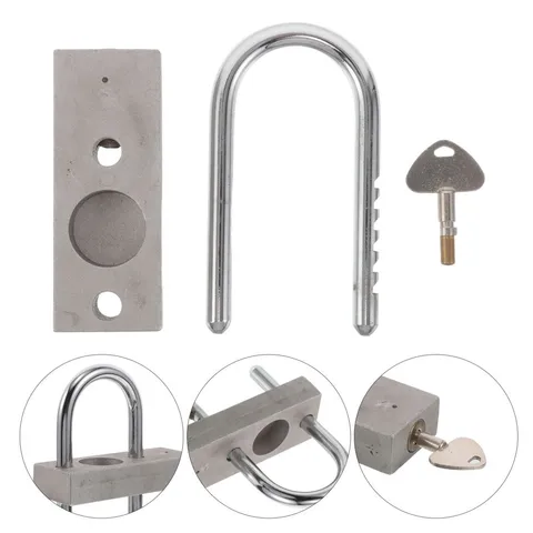 Utility Meter Lock Stainless Steel for Meters Energy Locking Device