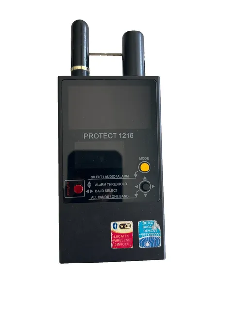 RF detector, bug detector, hidden camera detector, TSCM, Wi-Fi detector, GPS det
