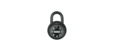 Abus Lock Company Black 3-Dial Combination Padlock, W 2", Shackle 1/4"D