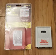 Battery-Operated Water Alarm Sump Accessory Detect Leaks Loud 110db Alarm