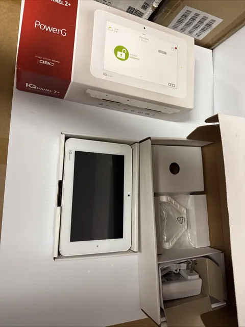 Qolsys iQ 2 + DSC 433 PowerG Wireless System Alarm Verizon LTE, QS9201-4208-840