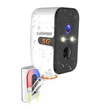 Camara Inalambrica Với Bateria Magnetica Y Vision Nocturna A Color Lujo