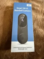 Smart Video Camera Doorbell 1080H -WiFi 2.4G/5G - Black