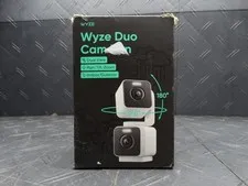 Wyze Pan Cam Duo Dual Cam In/Outdoor Plug-in 2K Security Camera w/ Pan/Tilt/Zoom
