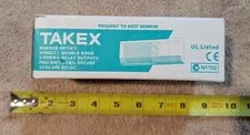 Takex PS-520E Mirror Optics Request to Exit Sensor Single / Double Door 12-24V
