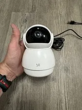 Yi Dome Camera 1080p indoor pan-tilt security camera kit in white