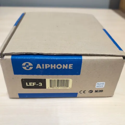 Aiphone LEF-3 Master Door Station 3-Channel White Callbox Intercom Speaker