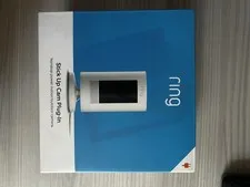 Ring Stick Up Cam Plug-In Indoor/Outdoor 1080p Wired Security Camera White New