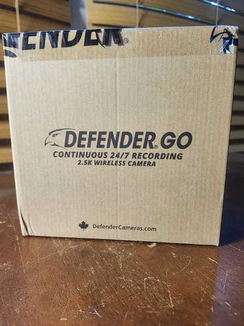 Defender AI 2.5K Solar GO 24/7 Recording (AOV) Wireless Security Camera