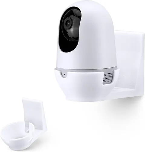 Adhesive Wall Mount for Nooie Cam 360 Baby Monitor Camera Shelf Holder, Easy to