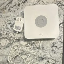 Ring Alarm Base Station US Z-Wave Plus Hub, White, Power Adapter Included