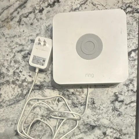 Ring Alarm Base Station US Z-Wave Plus Hub, White, Power Adapter Included