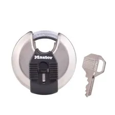 Master Lock Magnum 1-1/2"H 2-3/4"W Stainless Steel Shrouded Padlock