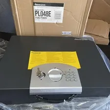 Sentry Safe Pl048e Compact Safe, 0.5 Cu Ft, 16 Lb, Electronic, Override Key Lock