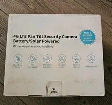 RBX-S60 4G LTE Pan Tilt Security Camera Battery/Solar HD Video PIR Audio