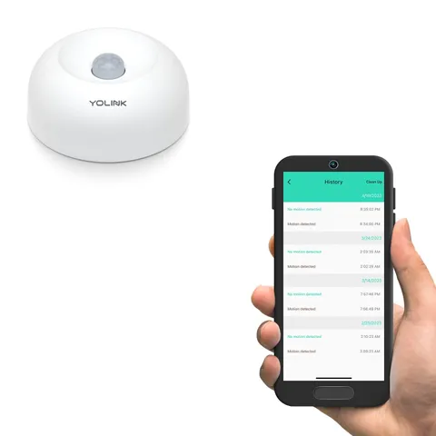 Wireless Motion Detector 1/4 Mile Range Indoor Smart Sensor - Voice Assistant