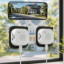 2 Pack 2K 3MP Indoor Security Camera with Night Vision, WiFi, Motion Detection,