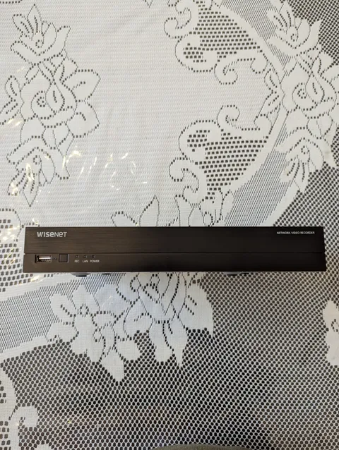 Wisenet XRN-420S-2T/VUS 4 Channel 4K PoE NVR 2TB HDD Network Video Recorder