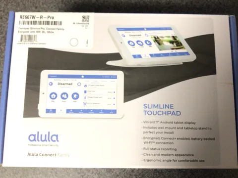 Alula Slimline Touchpad RE667W-R Pro Connect+ Encrypted / 7" Android Display
