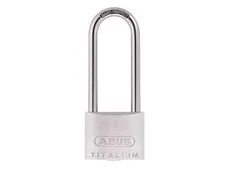 ABUS Mechanical 80TI/40mm TITALIUM™ Padlock 40mm Long Shackle Keyed Alike KA801