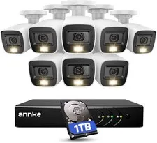 ANNKE 8CH 3K Lite Wired Security Camera System, 8X CCTV Cam, 1TB HDD NEW!!!