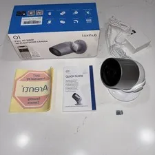 Laxihub Full HD 1080P Wi-Fi Outdoor Camera SD Card Included