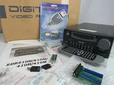 Everfocus EDR810H 8 channel MPEG4 digital video recorder BOX + REMOTE + MANUAL +